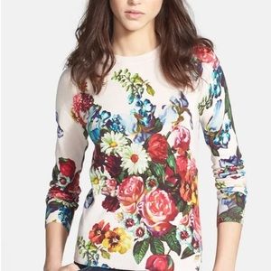 Ted Baker 'Nude Oil Painting' Print Sweater
